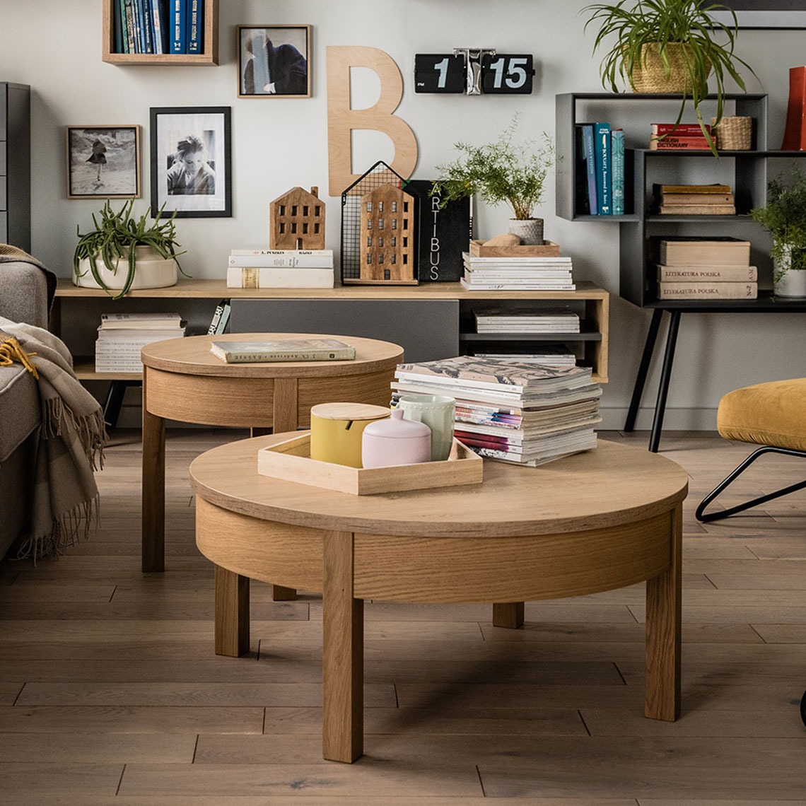 Stolik kawowy niski Simple aranżacja