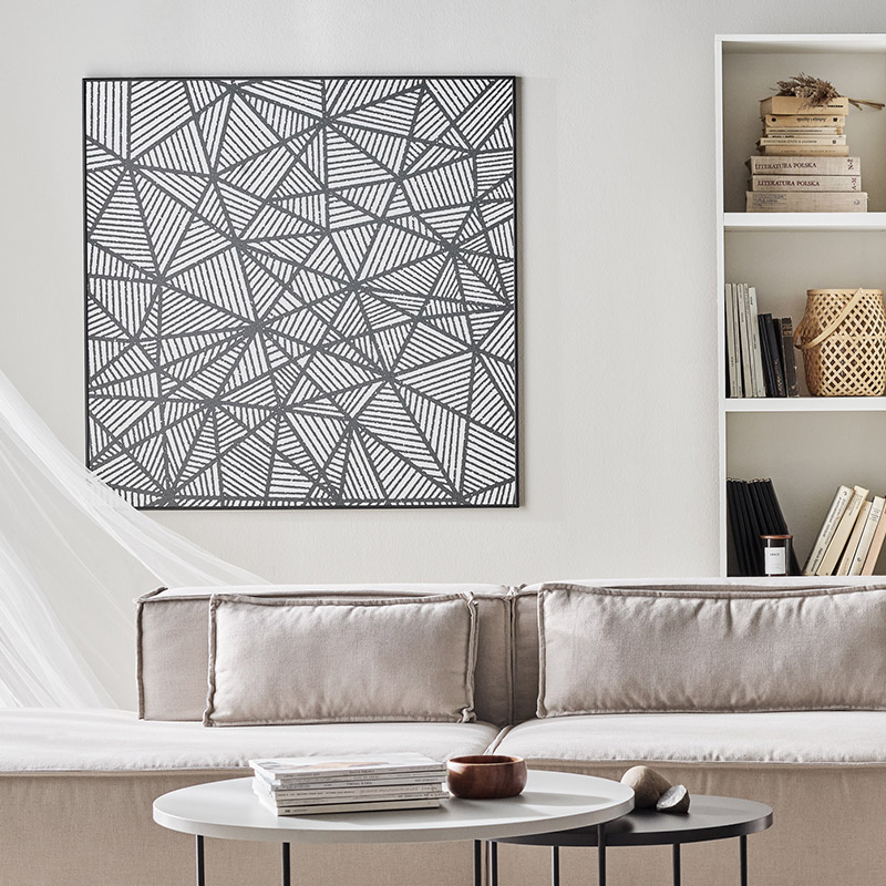 Grafika Web biało-czarna aranżacja