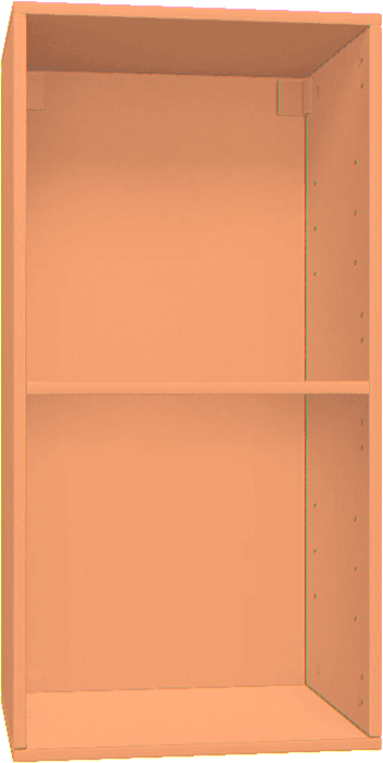 Półka regałowa pionowa Creative nude