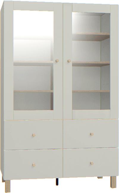 Kredens Creative szary