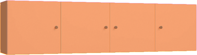 Nadstawka regału poczwórnego Creative nude