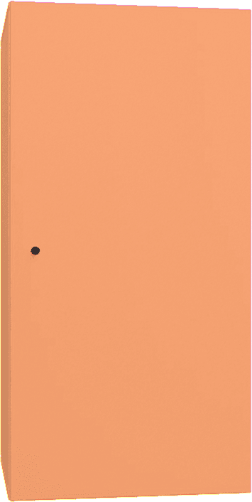 Półka regałowa pionowa Creative nude z drzwiami