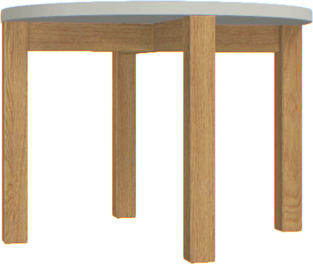 Stolik kawowy niski Creative szary