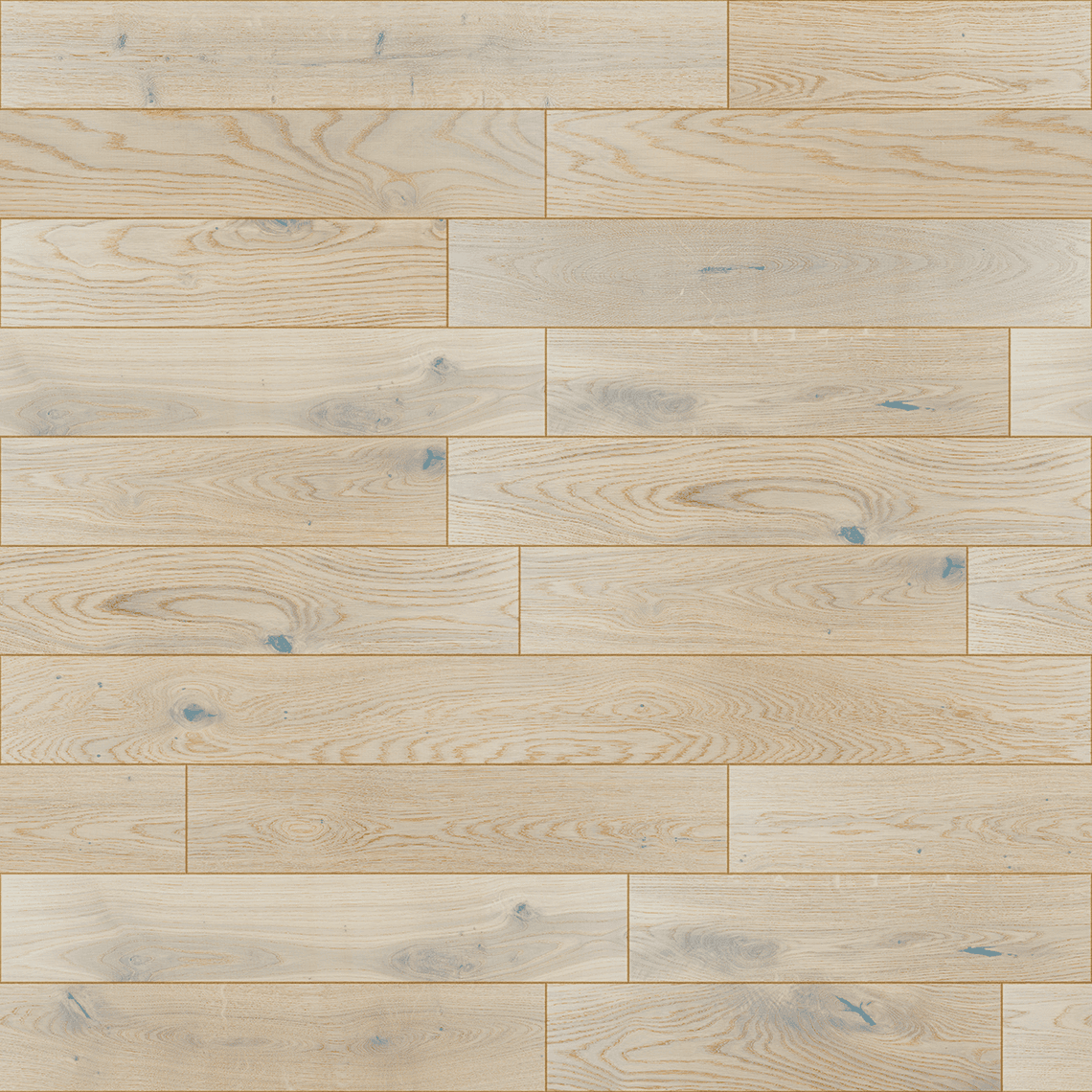 SKANDINAVIEN Solid floor board 1-strip Maloren Oak