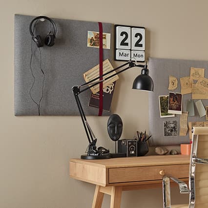 Upholstered panel Regular 3 Soform arrangement