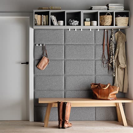 Upholstered panel Regular 1 Soform arrangement